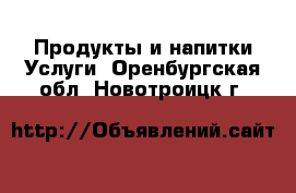 Продукты и напитки Услуги. Оренбургская обл.,Новотроицк г.